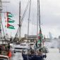 Iluatrasi kapal-kapal yang ikut terlibat dalam Global Sumud Flotilla untuk Gaza, Palestina. (ANTARA/Anadolu/py) 