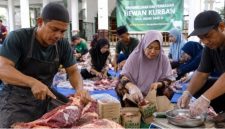 pembagian daging kurban yang benar (dibuat menggunakan AI) 