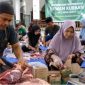 pembagian daging kurban yang benar (dibuat menggunakan AI) 
