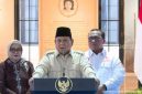 Presiden Republik Indonesia, Prabowo Subianto, menghadiri prosesi peresmian Museum dan Rumah Singgah Marsinah di Kabupaten Nganjuk, Jawa Timur, pada Sabtu (16/5/2026). (tangkap layar)