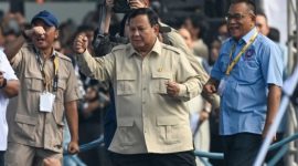 Presiden Prabowo Subianto pada Sabtu (16/5) yang menanggapi santai pelemahan rupiah karena dinilai tidak berdampak langsung pada masyarakat desa. Foto Antara. 