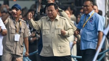Presiden Prabowo Subianto pada Sabtu (16/5) yang menanggapi santai pelemahan rupiah karena dinilai tidak berdampak langsung pada masyarakat desa. Foto Antara. 