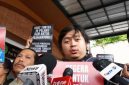 Kuasa Hukum Andrie Yunus dari TAUD, Fandi Denisatria. (Suara.com/Tsabita Aulia)