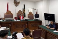 Sidang Praperadilan Andrie Yunus di Pengadilan Negeri Jakarta Selatan, Selasa (26/5/2026). (Suara.com/Dinda Pramesti K) 
