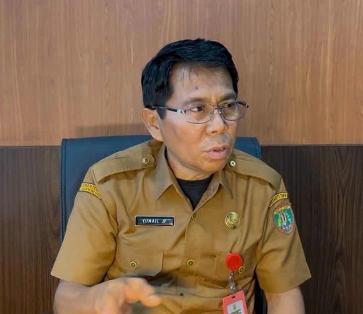 Kepala Dinas PUPR Perkim Kabupaten Barito Timur, Yumail J Paladuk. Foto : 1tulah.com/zakirin