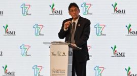 Menkeu Purbaya Yudhi Sadewa belum mengetahui soal wacana penerapan Pajak Pertambahan Nilai atau PPN jalan tol. [Antara] 