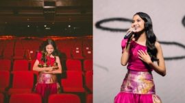  Quinn Salman berbagi resep asah kreativitas sejak dini. (Suara.com)