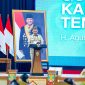 Gubernur Kalimantan Tengah Agustiar Sabran menyampaikan sambutan saat membuka Rapat Kerja Daerah (Rakerda) DPD APDESI Kalimantan Tengah Tahun 2026 di Aula Jayang Tingang, Kantor Gubernur Kalteng, Palangka Raya. Gubernur menegaskan pentingnya peran desa sebagai fondasi utama pembangunan daerah dan penggerak ekonomi masyarakat menuju Indonesia Emas 2045. Rabu (10/6/2026).