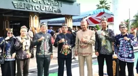 DPRD Barito Utara hadiri upacara peringatan Hari Jadi ke-69 Provinsi Kalimantan Tengah (Kalteng). Dok/foto: Setwan