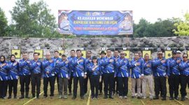 Pj. Sekretaris Daerah Provinsi Kalimantan Tengah Linae Victoria Aden mewakili Gubernur Kalteng menghadiri Perlombaan Menembak dan Lomba Sumpit dalam rangka Hari Bhayangkara ke-80 Tahun 2026 di Lapangan Tembak Multifungsi Wira Pratama, Palangka Raya. (19/6/26)