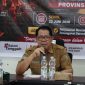Staf Ahli Gubernur Bidang Pemerintahan, Hukum, dan Politik Darliansjah membuka Rapat Teknis Aktivasi Posko Penanganan Darurat Bencana Kebakaran Hutan dan Lahan (Karhutla) Provinsi Kalimantan Tengah Tahun 2026 di Aula Pusdalops BPBD Kalteng, Palangka Raya. (22/6/26)