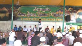 Wabup Rahmanto saat menghadiri peringatan Tahun Baru Islam 1 Muharram 1448 Hijriah yang digelar di Cagar Budaya Wisata Religi Baras Kuning, Desa Datah Kotou, Kecamatan Tanah Siang Selatan, Selasa (16/6/2026).