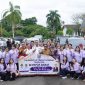 Pelepas kontingen Mura mengIkuti Pesparawi Nasional XIV Tahun 2026 ke Manokwari. (Foto: Diskominfo SP Mura)