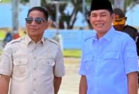 Bupati Murung Raya, Heriyus, bersama Wakil Bupati Rahmanto Muhidin meninjau langsung lokasi yang akan menjadi pusat pelaksanaan Musabaqah Tilawatil Qur'an (MTQ) VIII KORPRI Tingkat Provinsi Kalimantan Tengah di Alun-Alun Jorih Jerah, Puruk Cahu, Rabu (17/6/2026).