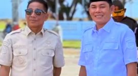 Bupati Murung Raya, Heriyus, bersama Wakil Bupati Rahmanto Muhidin meninjau langsung lokasi yang akan menjadi pusat pelaksanaan Musabaqah Tilawatil Qur'an (MTQ) VIII KORPRI Tingkat Provinsi Kalimantan Tengah di Alun-Alun Jorih Jerah, Puruk Cahu, Rabu (17/6/2026).