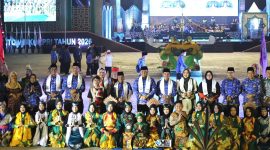 Pembukaan MTQ KORPRI  Tingkat Provinsi Kalimantan Tengah Tahun 2026 berlangsung meriah di Arena Utama Alun-Alun Jorih Jerah, Puruk Cahu, Rabu (24/6/2026) malam. 