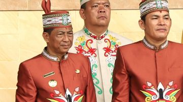 Bupati Mjura Heriyus dan Wabup Rahmanto Muhidin