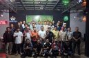 Foto bersama usai coffee break Dandim. 1013/Mtw bersama insan pers Kabupaten Murung Raya, Kamis malam (4/6/2026). (Foto : PWI Mura) 