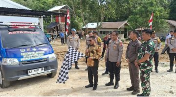 Bupati Heriyus Lounching Operasional SPPG Kemala Presisi Polres Murung Raya
