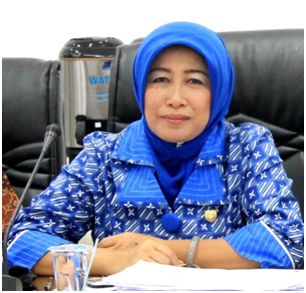 Foto Ketua DPRD Barito Utara, Hj. Merry Rukaini