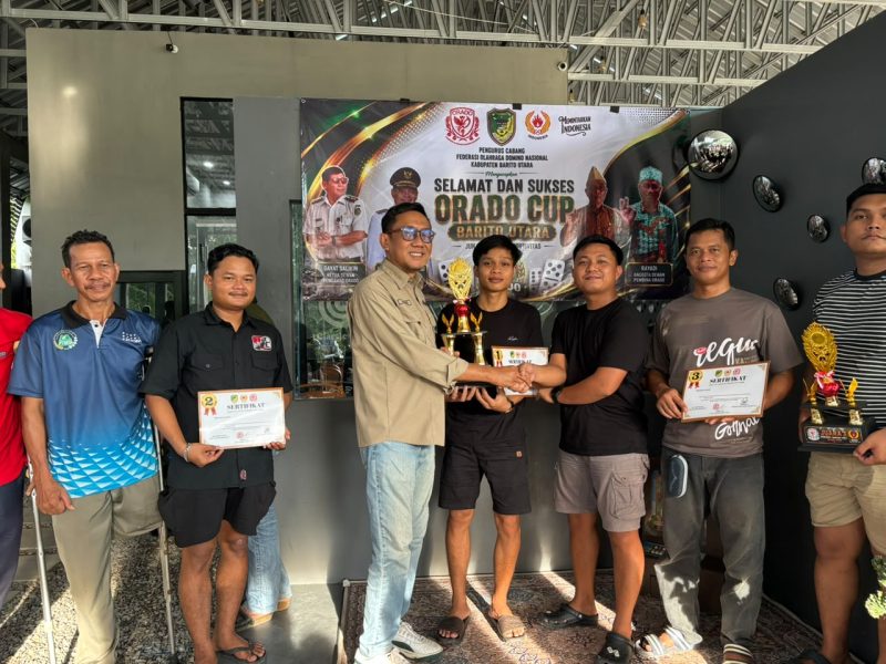 Foto turnamen domino ORADO Cup 2026 Part 1 yang diselenggarakan oleh Federasi Olahraga Domino Nasional (ORADO) setempat