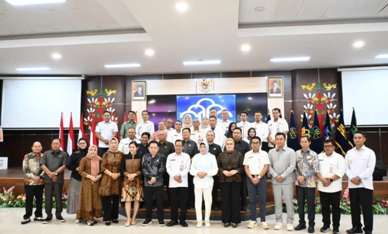 DPRD Barito Utara Sinkronisasi Dua Raperda Inisiatif di Kemenkumham Kalteng. Dok/foto: Setwan