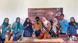 Foto Kedatangan Bunda PAUD Kabupaten Barito Utara, Hj. Maya Savitri Shalahuddin ke Sekolah Khusus Negeri 1 (SKHN 1) Muara Teweh