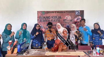 Foto Kedatangan Bunda PAUD Kabupaten Barito Utara, Hj. Maya Savitri Shalahuddin ke Sekolah Khusus Negeri 1 (SKHN 1) Muara Teweh