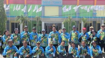 Foto Wakil Bupati Barito Utara, Felix Sonadie Y. Tingan, menghadiri pembukaan Pekan Nasional (PENAS) Petani dan Nelayan XVII Tahun 2026
