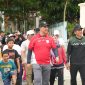 Foto Bupati Barito Utara, H. Shalahuddin, secara resmi melaunching kegiatan Car Free Day (CFD) di Barito Utara