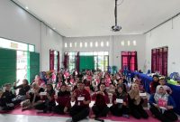 Foto kegiatan Program Ibu Hamil Sehat dengan tema “Cegah Stunting Dimulai dari Ibu Hamil Sehat dan Bahagia”.