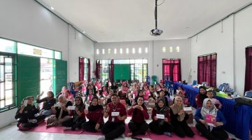 Foto kegiatan Program Ibu Hamil Sehat dengan tema “Cegah Stunting Dimulai dari Ibu Hamil Sehat dan Bahagia”.