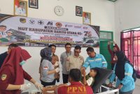 Foto Penyelenggaraan kegiatan sunatan massal bagi anak-anak di wilayah Ring I perusahaan, Barito Utara