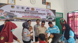 Foto Penyelenggaraan kegiatan sunatan massal bagi anak-anak di wilayah Ring I perusahaan, Barito Utara