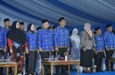 Foto Bupati Barito Utara, H. Shalahuddin, yang hadir langsung didampingi Wakil Bupati Felix Sonadie Y. Tingan dan Sekretaris Daerah Muhlis