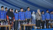 Foto Bupati Barito Utara, H. Shalahuddin, yang hadir langsung didampingi Wakil Bupati Felix Sonadie Y. Tingan dan Sekretaris Daerah Muhlis
