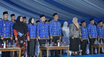 Foto Bupati Barito Utara, H. Shalahuddin, yang hadir langsung didampingi Wakil Bupati Felix Sonadie Y. Tingan dan Sekretaris Daerah Muhlis