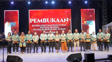 Foto Pemerintah Kabupaten Barito Utara menggelar acara pembukaan Batara Expo 2026 di kawasan eks Bandara Lama