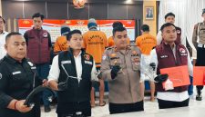 Polres Barut saat gelar pres rilis tangkapan narkoba dan 2 C , Senin(29/6/26).Foto.Deni