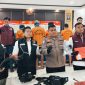 Polres Barut saat gelar pres rilis tangkapan narkoba dan 2 C , Senin(29/6/26).Foto.Deni