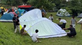 Kegiatan perkemahan pemuda yang diselenggarakan oleh Jemaat Ahmadiyah Indonesia (JAI) di Jawa Tengah [Dok JAI] 