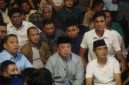 Diskusi yang digelar di Joglo GIK UGM, Sleman, DIY, dan menghadirkan sejumlah pejabat pemerintah berakhir ricuh setelah didatangi ratusan mahasiswa pada Senin (16/6/2026) malam. (Dok: istimewa). 
