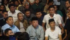 Diskusi yang digelar di Joglo GIK UGM, Sleman, DIY, dan menghadirkan sejumlah pejabat pemerintah berakhir ricuh setelah didatangi ratusan mahasiswa pada Senin (16/6/2026) malam. (Dok: istimewa). 