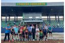 PASI Barito Utara gelar TC persiapan Porprov di stadion Swakarya. foto.Dadang