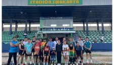 PASI Barito Utara gelar TC persiapan Porprov di stadion Swakarya. foto.Dadang