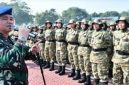 Peserta latsarmil dari pengelola KDMP dan KNMP mengikuti upacara pembukaan pelatihan diklat di lapangan Dirgantara AAU, Yogyakarta, pada Rabu (17/6/2026). ANTARA/HO-Humas TNI AU