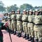 Peserta latsarmil dari pengelola KDMP dan KNMP mengikuti upacara pembukaan pelatihan diklat di lapangan Dirgantara AAU, Yogyakarta, pada Rabu (17/6/2026). ANTARA/HO-Humas TNI AU