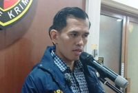 Kasat Reskrim Polres Metro Jakarta Timur AKP Bayu Kurniawan di Mapolres Metro Jakarta Timur, Senin (1/6/2026). (ANTARA/Siti Nurhaliza). 