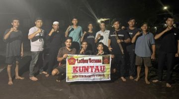 Foto bersama usai latihan bersama IUB Bartim dan PKPC. Foto : 1tulah.com/zakirin