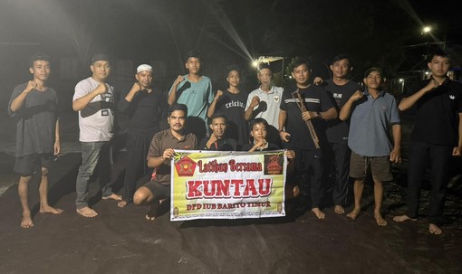 Foto bersama usai latihan bersama IUB Bartim dan PKPC. Foto : 1tulah.com/zakirin